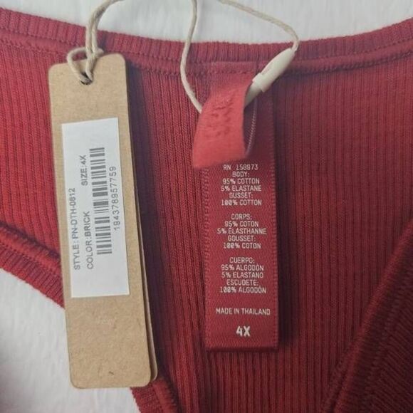 SKIMS COTTON RIBBED PANTY NWT - Picture 3 of 7